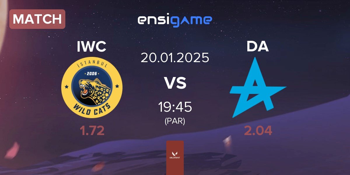 Match Istanbul Wildcats IWC vs Digital Athletics DA | 20.01