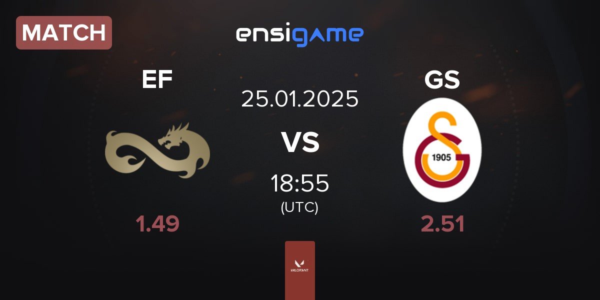 Match Eternal Fire EF vs Galatasaray Esports GS | 25.01