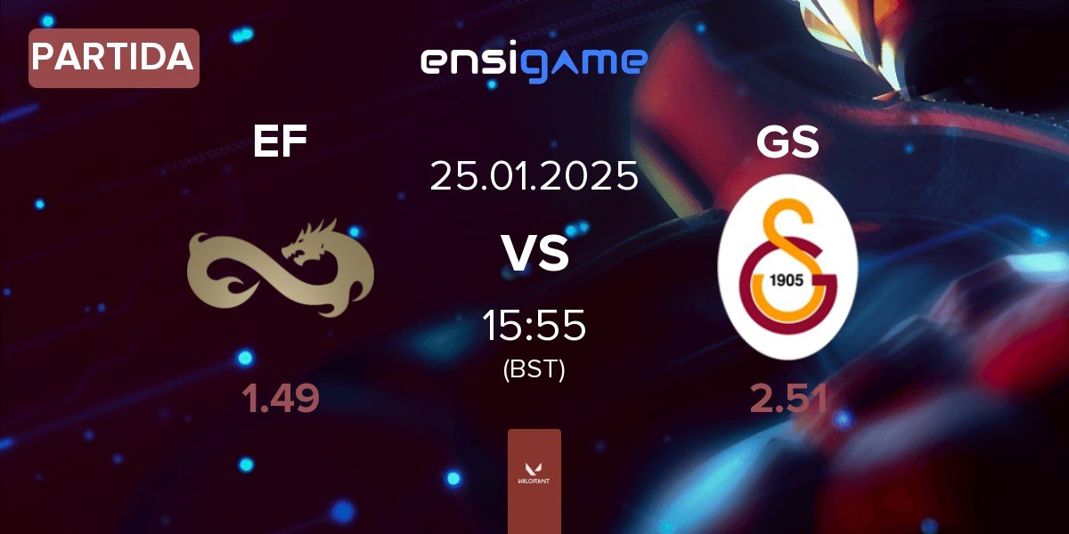 Partida Eternal Fire EF vs Galatasaray Esports GS | 25.01