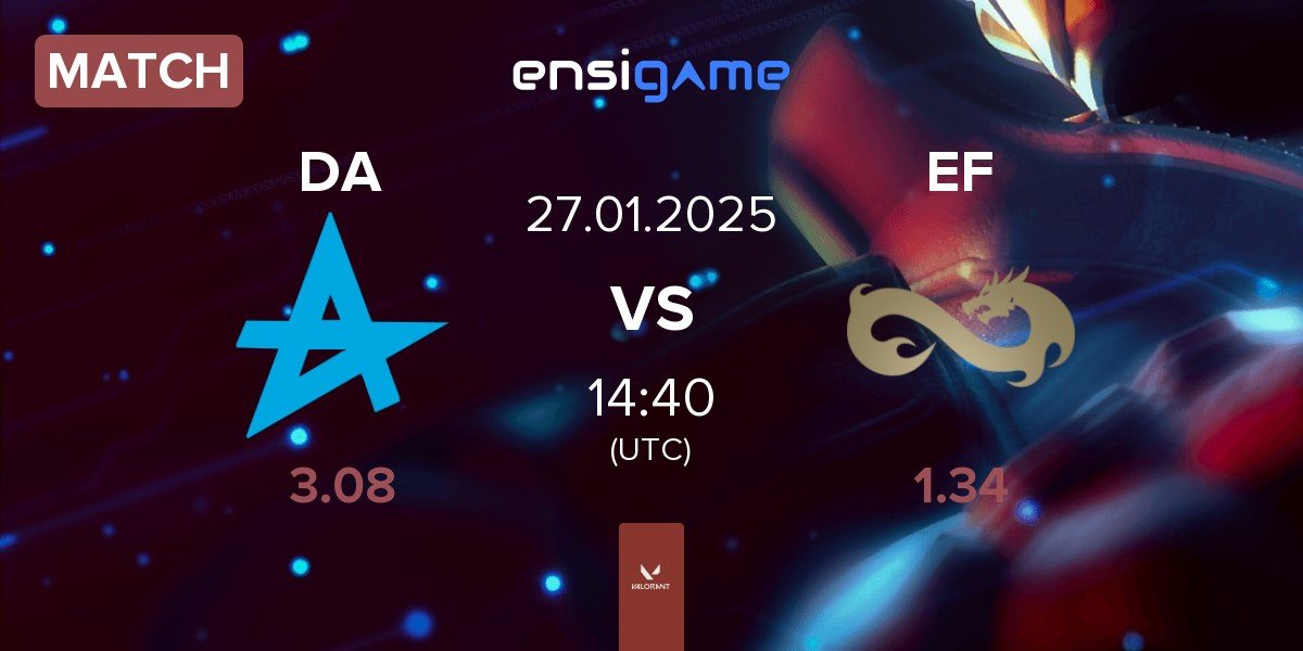 Match Digital Athletics DA vs Eternal Fire EF | 27.01