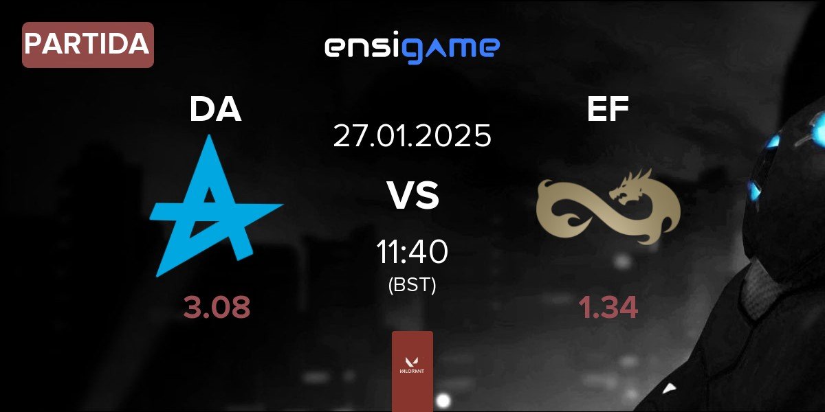 Partida Digital Athletics DA vs Eternal Fire EF | 27.01