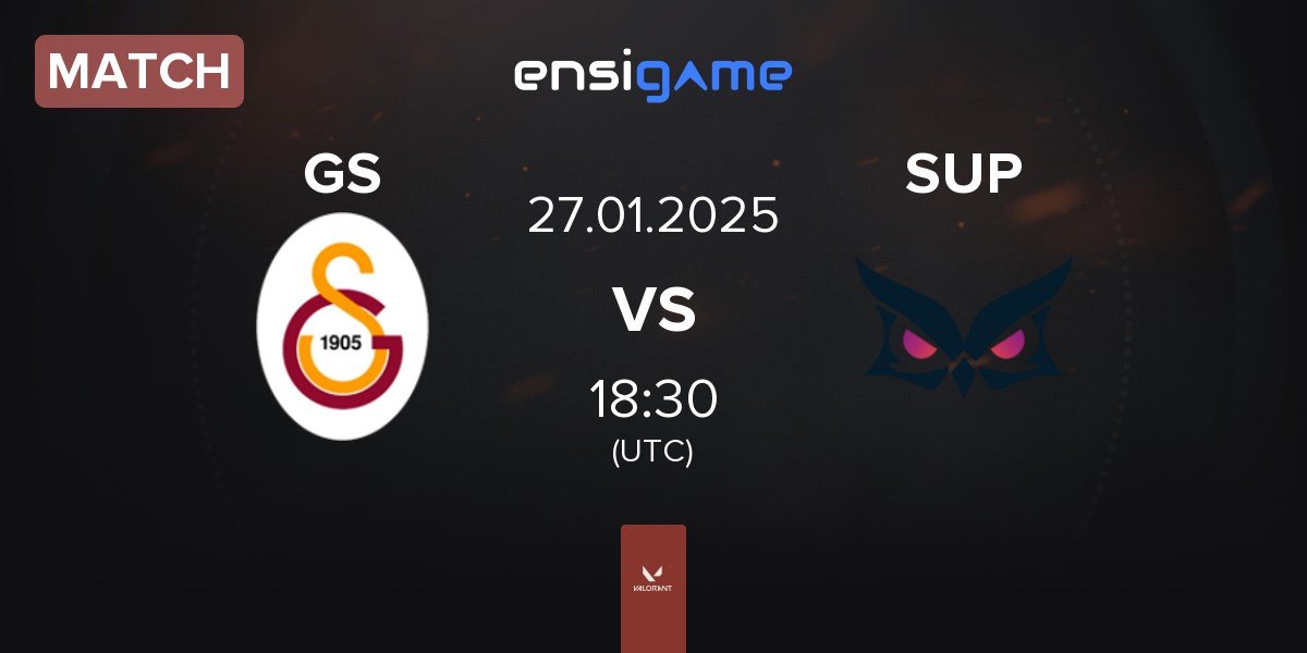 Match Galatasaray Esports GS vs Papara SuperMassive SUP | 27.01