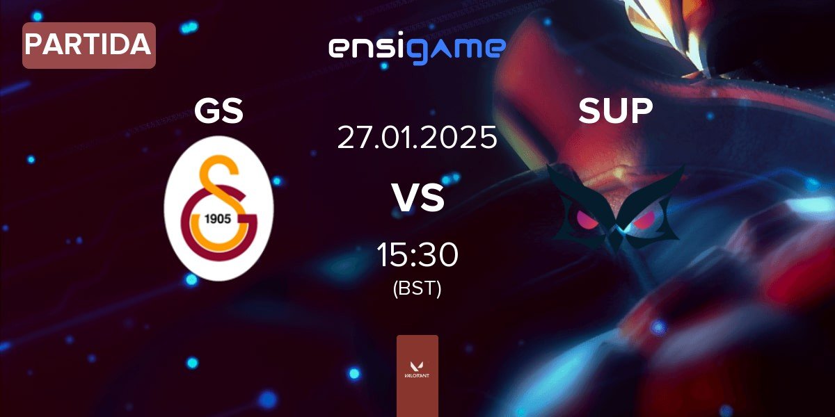 Partida Galatasaray Esports GS vs Papara SuperMassive SUP | 27.01