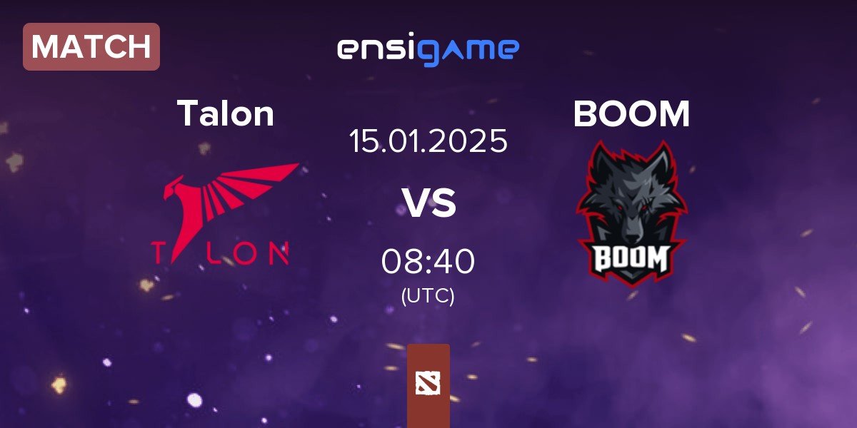 Match Talon Esports Talon vs BOOM Esports BOOM | 15.01