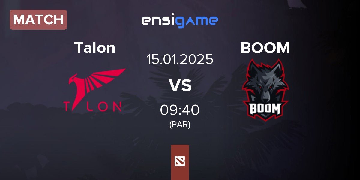 Match Talon Esports Talon vs BOOM Esports BOOM | 15.01