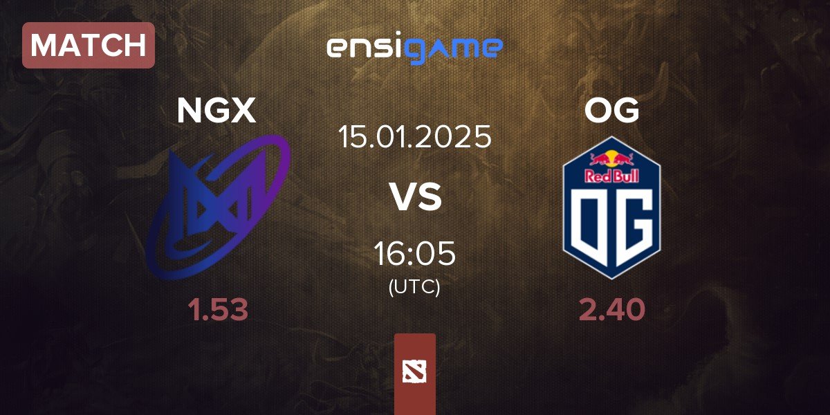 Match Nigma Galaxy NGX vs OG | 15.01