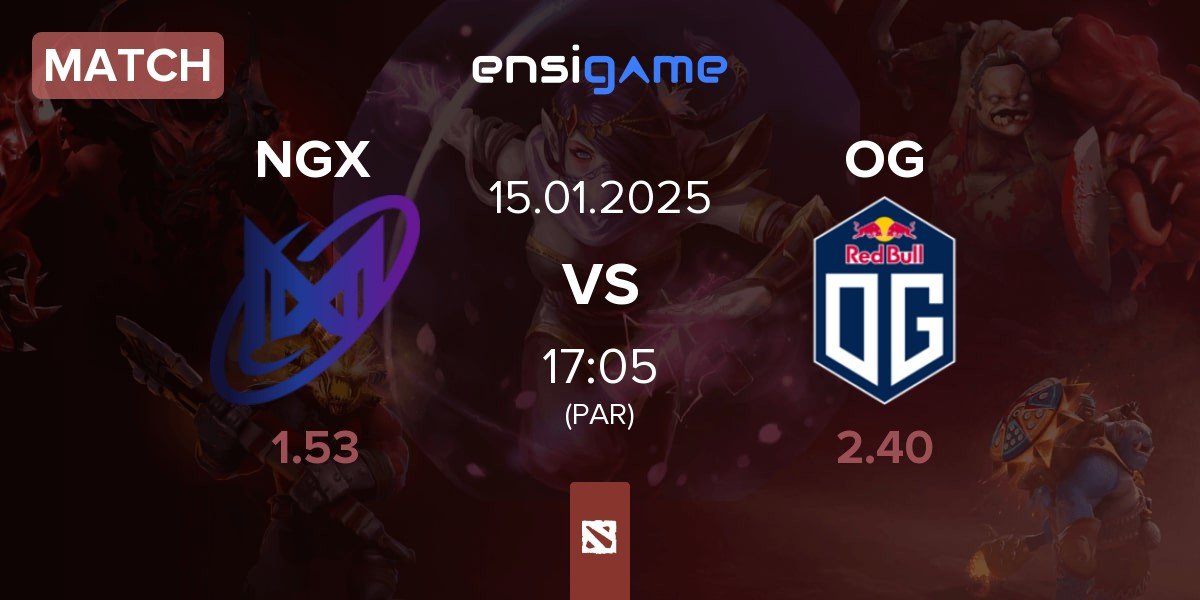 Match Nigma Galaxy NGX vs OG | 15.01