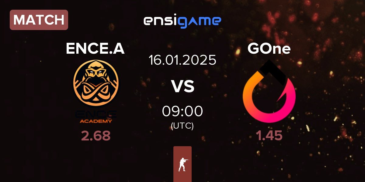 Match ENCE Academy ENCE.A vs GenOne GOne | 16.01