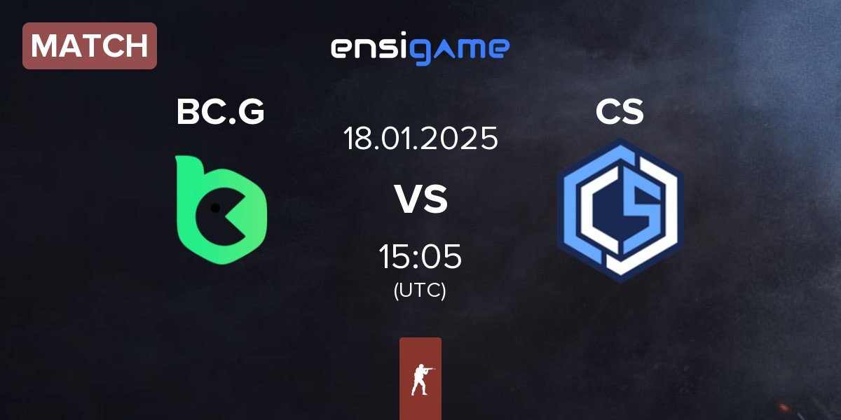 Match BC.Game Esports BC.G vs CYBERSHOKE Esports CS | 18.01