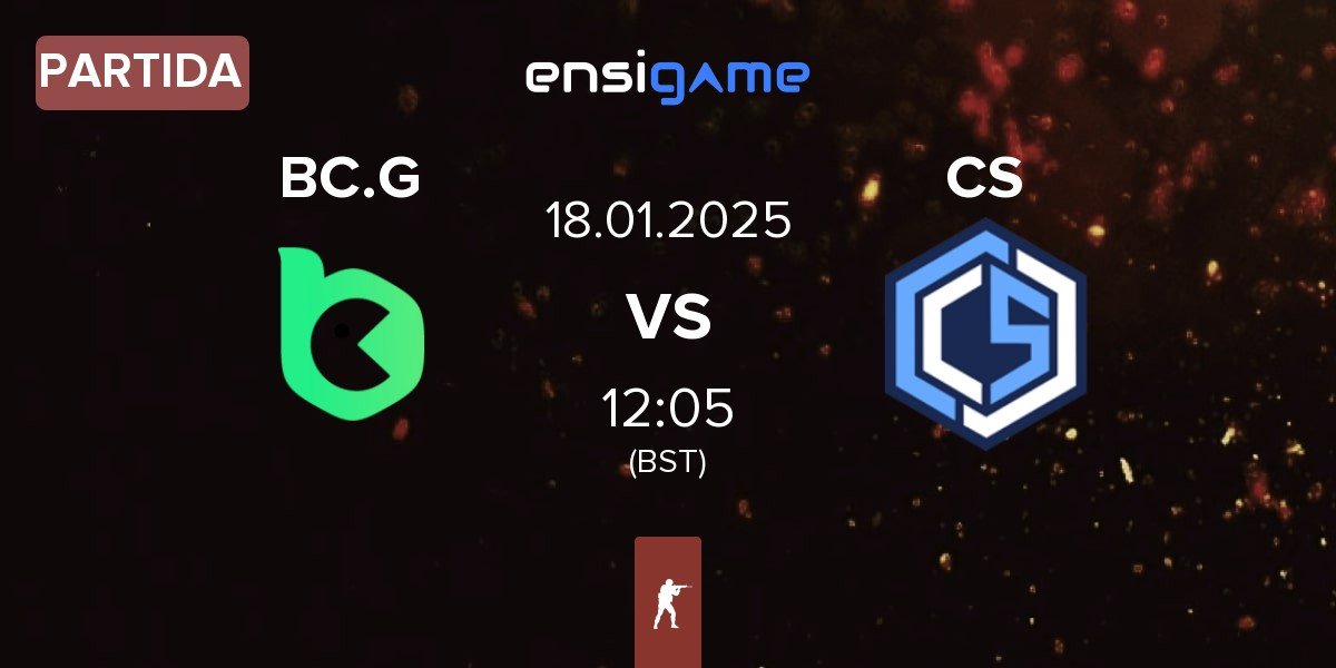 Partida BC.Game Esports BC.G vs CYBERSHOKE Esports CS | 18.01