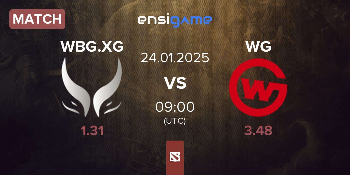 Match Xtreme Gaming WBG.XG vs Wildcard Gaming WG | 24.01