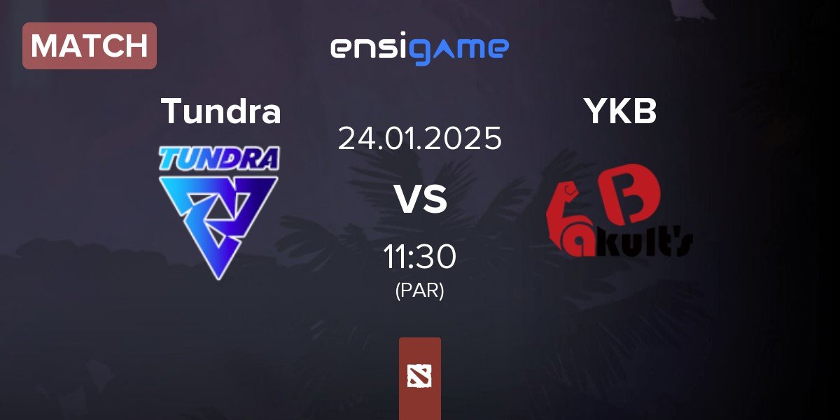 Match Tundra Esports Tundra vs Yakult's Brothers YKB | 24.01