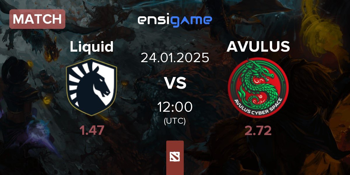 Match Team Liquid Liquid vs AVULUS | 24.01