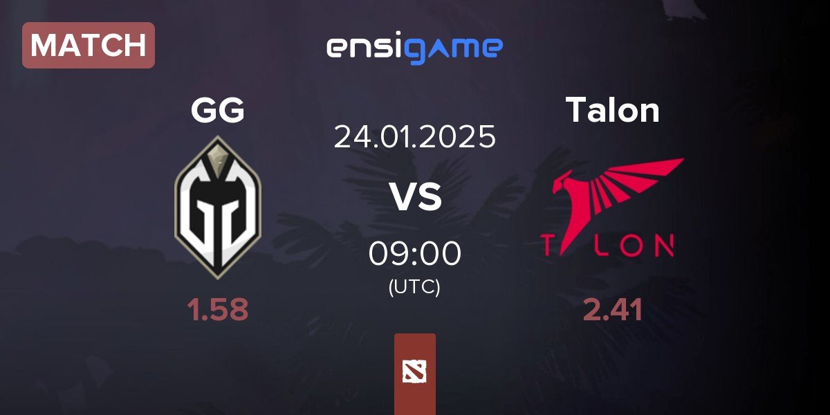 Match Gaimin Gladiators GG vs Talon Esports Talon | 24.01