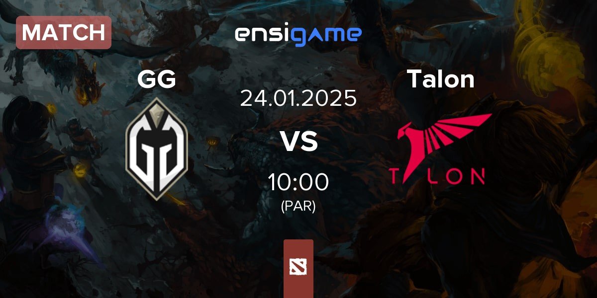 Match Gaimin Gladiators GG vs Talon Esports Talon | 24.01