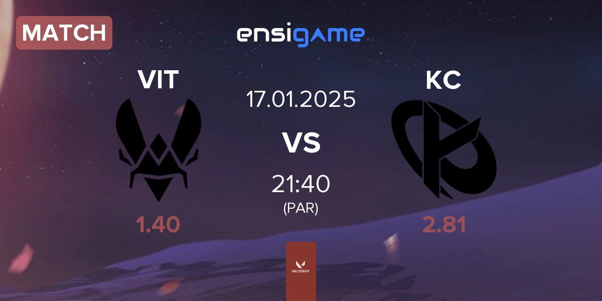 Match Team Vitality VIT vs Karmine Corp KC | 17.01