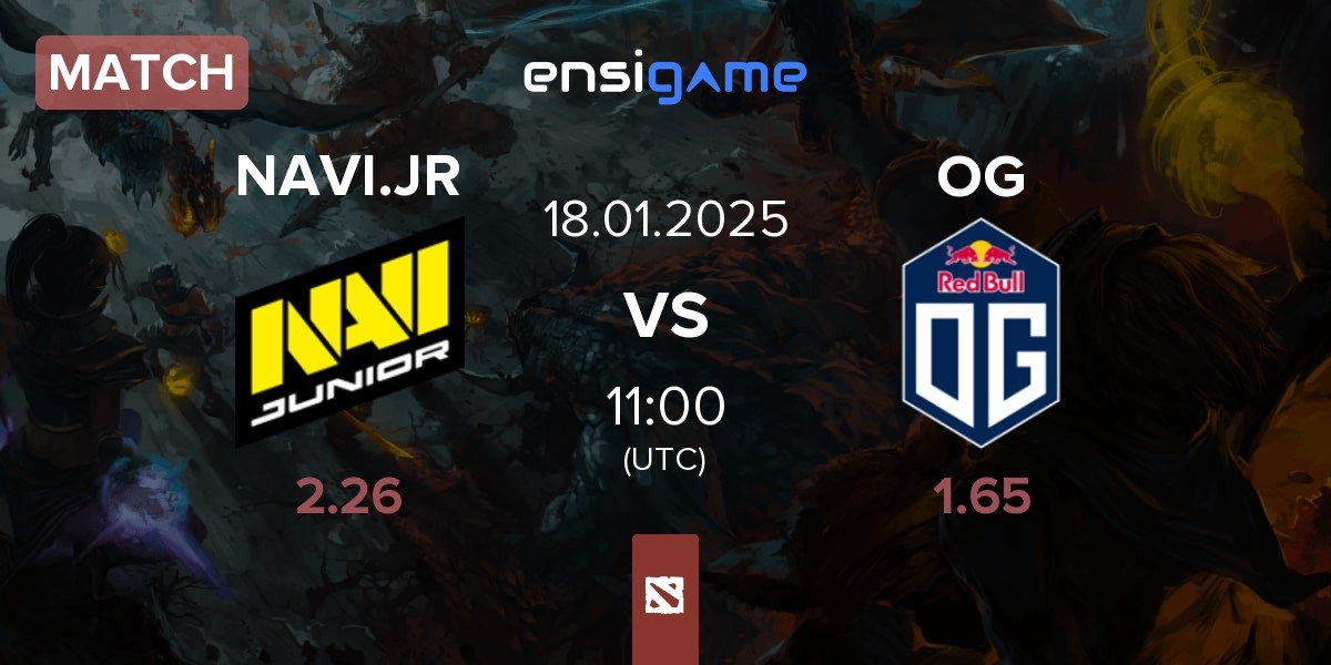 Match Navi Junior NAVI.JR vs OG | 18.01