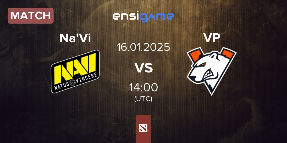 Match Natus Vincere Na'Vi vs Virtus.pro VP | 16.01