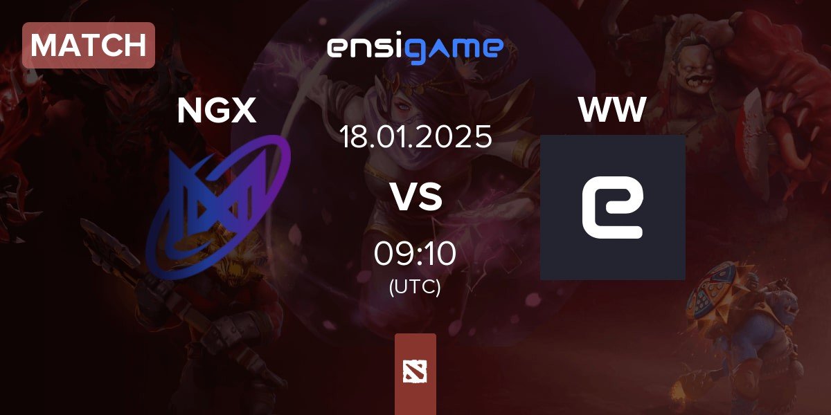 Match Nigma Galaxy NGX vs Wolf Warriors WW | 18.01