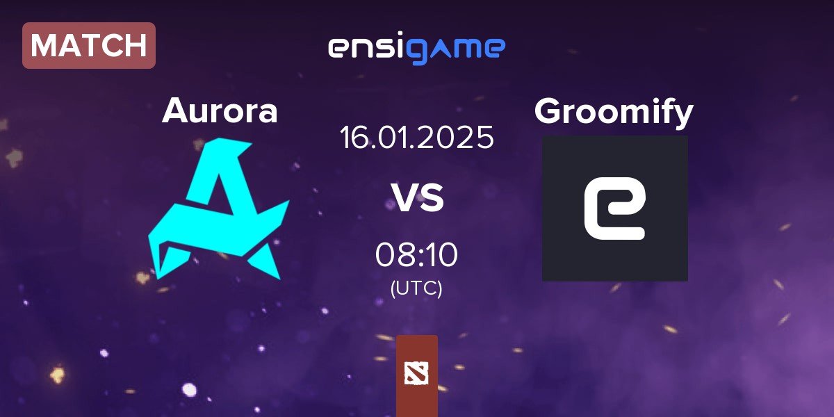 Match Aurora vs Groomify | 16.01