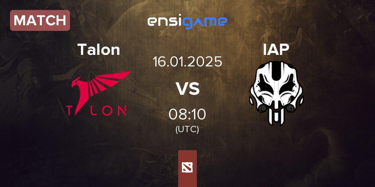 Match Talon Esports Talon vs InterActive Philippines IAP | 16.01