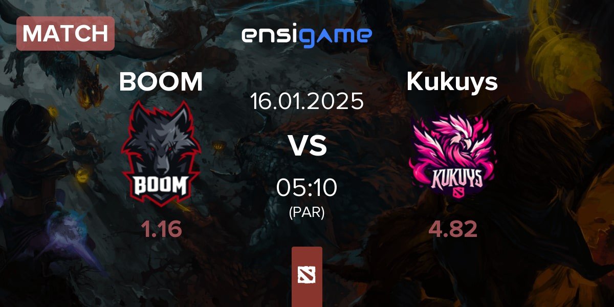 Match BOOM Esports BOOM vs KuKuys Kukuys | 16.01