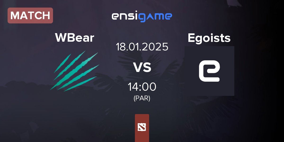 Match Winter Bear WBear vs Egoists | 18.01