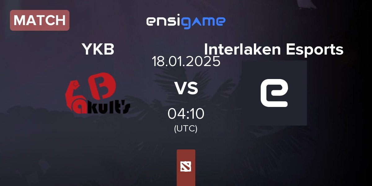 Match Yakult's Brothers YKB vs Interlaken Esports | 18.01