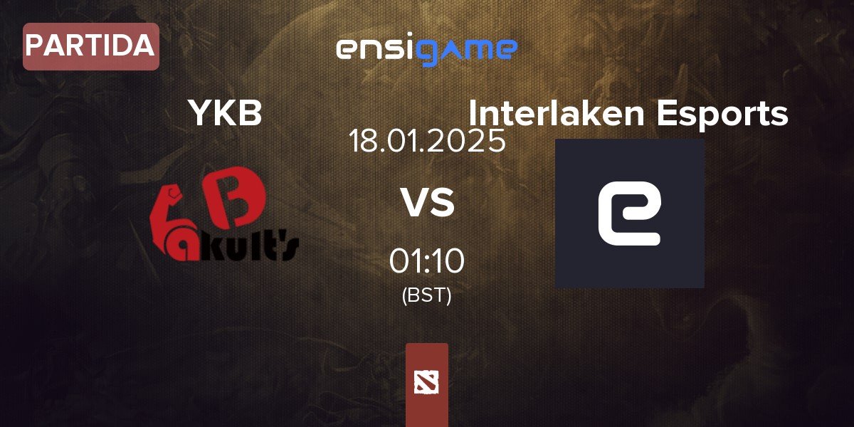 Partida Yakult's Brothers YKB vs Interlaken Esports | 18.01