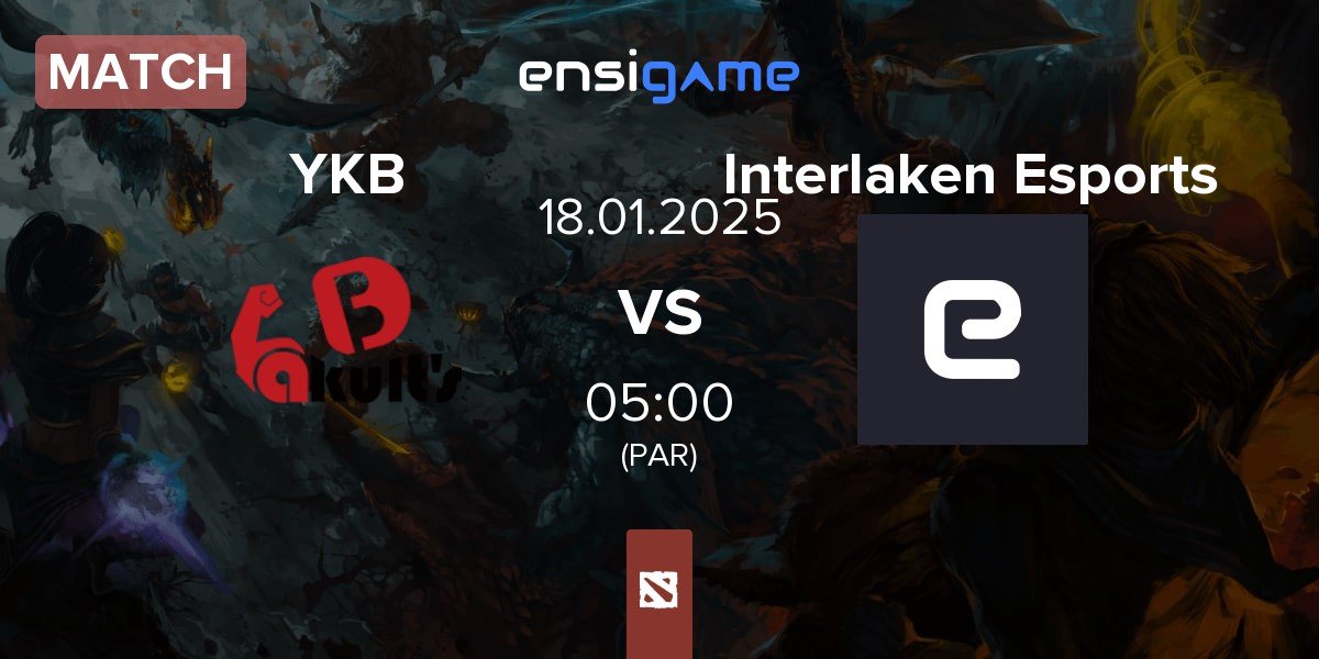 Match Yakult's Brothers YKB vs Interlaken Esports | 18.01