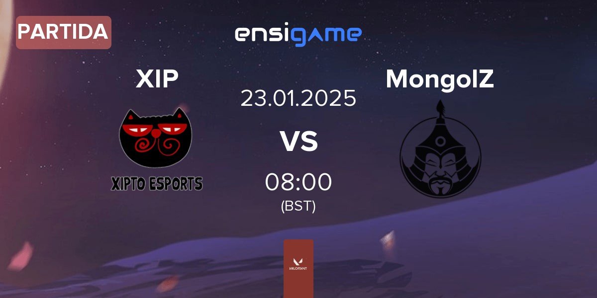 Partida Xipto Esports XIP vs The MongolZ MongolZ | 23.01