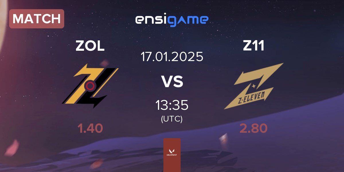 Match ZOL Esports ZOL vs Z11 | 17.01