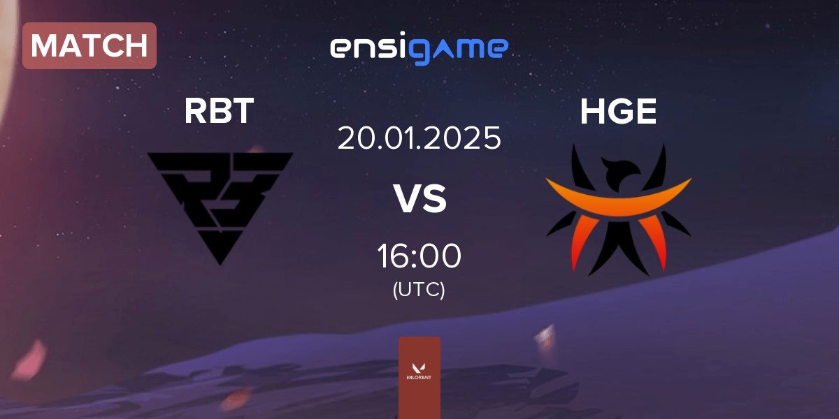 Match Ramboot Club RBT vs Happy Game Esport HGE | 20.01