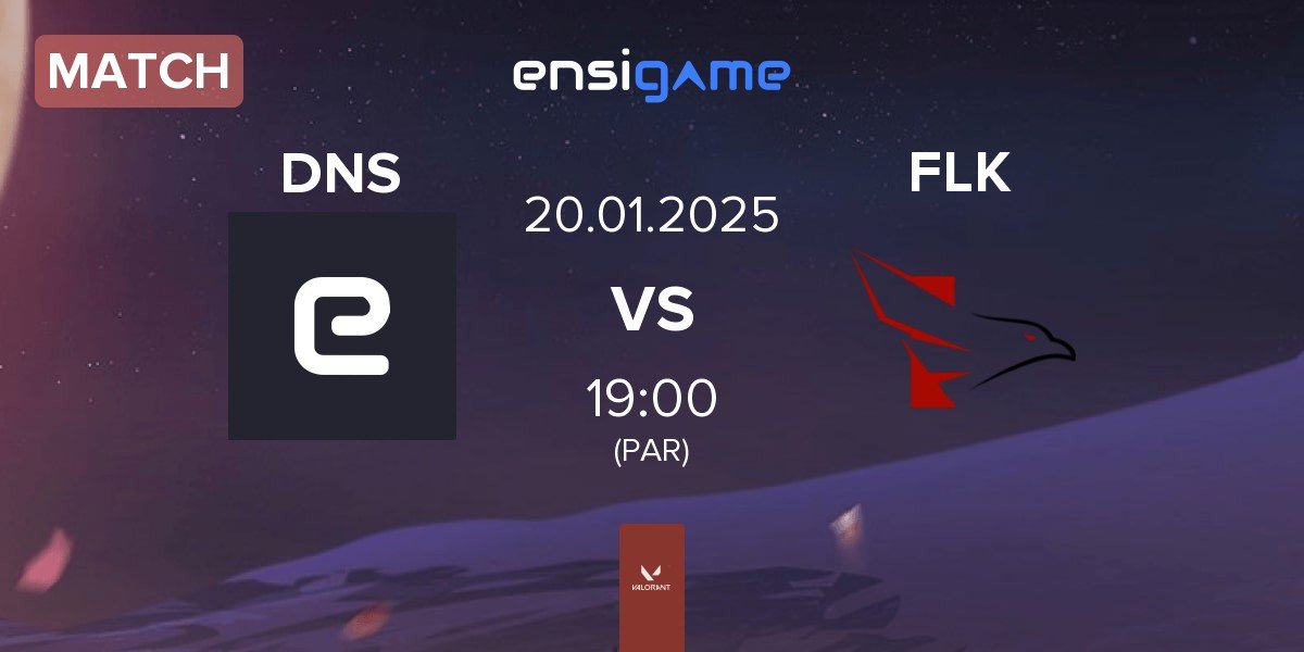 Match DNSTY DNS vs FALKE ESPORTS FLK | 20.01