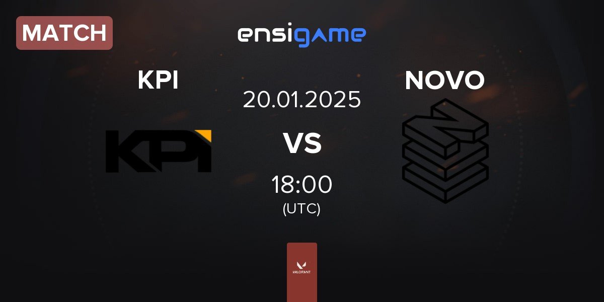 Match KPI Gaming KPI vs NOVO Esports NOVO | 20.01