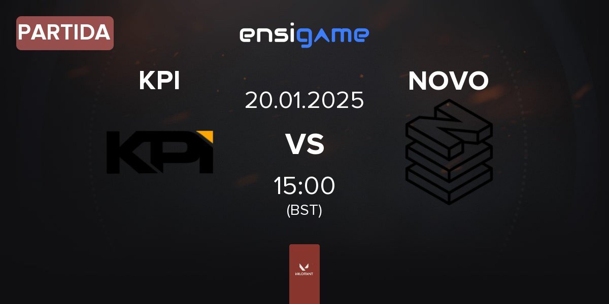 Partida KPI Gaming KPI vs NOVO Esports NOVO | 20.01