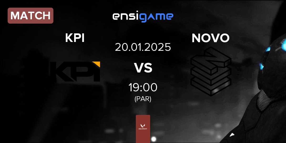 Match KPI Gaming KPI vs NOVO Esports NOVO | 20.01