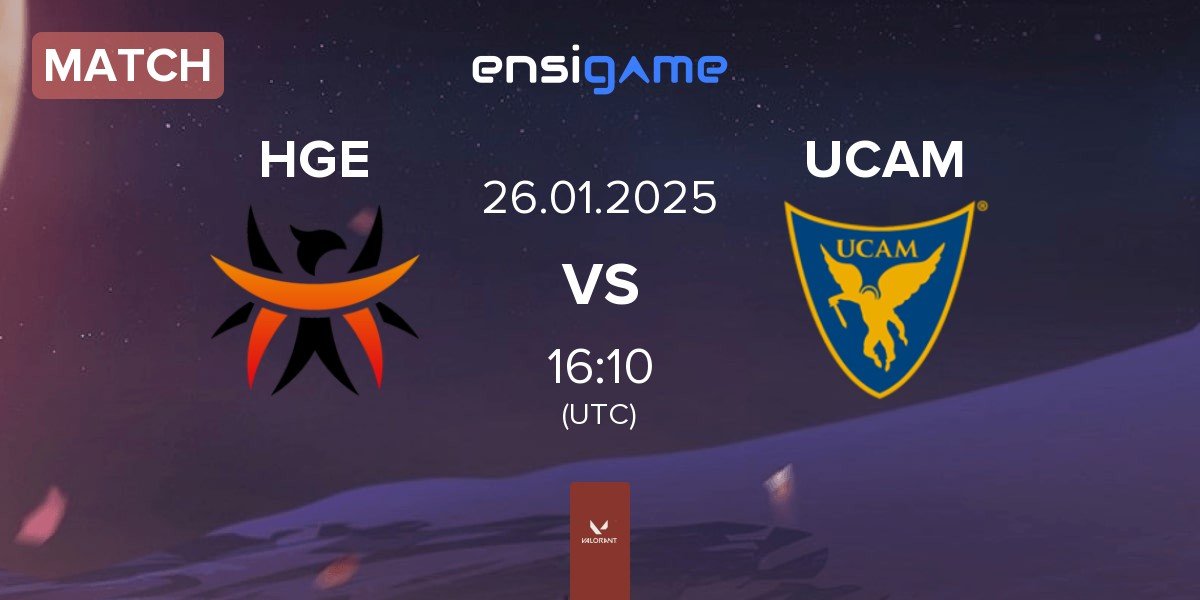 Match Happy Game Esport HGE vs UCAM Esports Club UCAM | 26.01