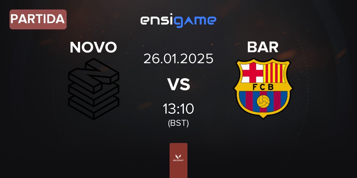 Partida NOVO Esports NOVO vs Barça eSports BAR | 26.01