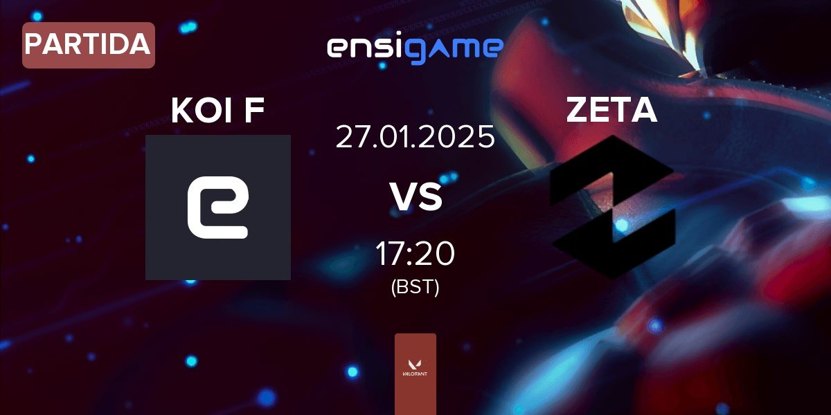 Partida KOI Fénix KOI F vs Zeta Gaming ZETA | 27.01