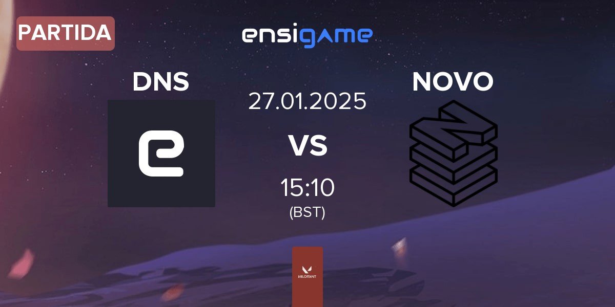 Partida DNSTY DNS vs NOVO Esports NOVO | 27.01