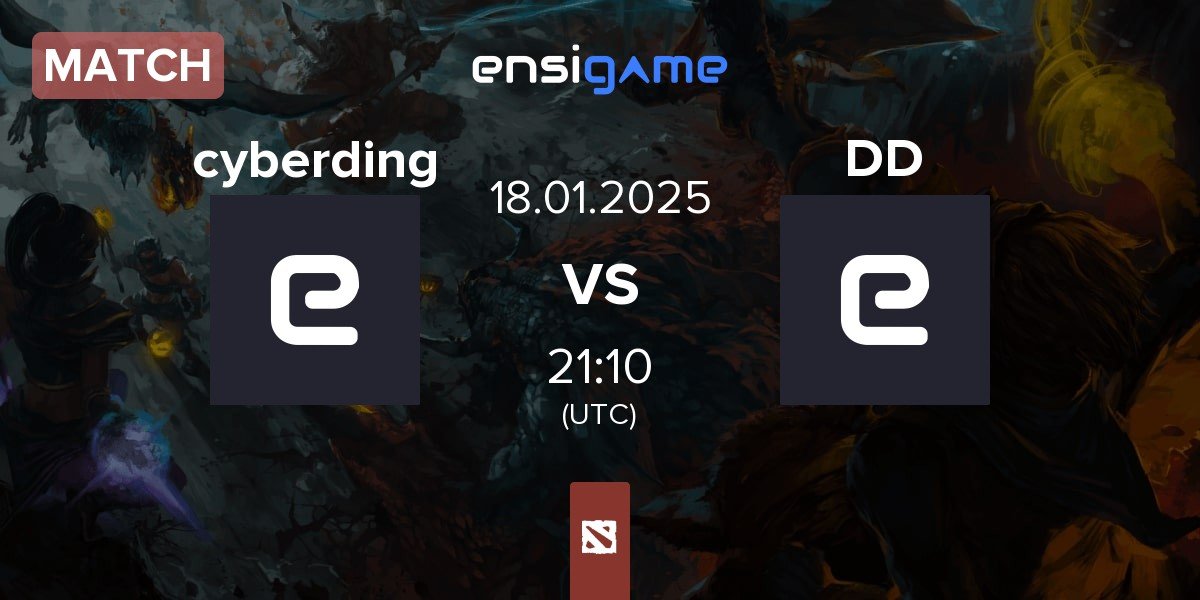 Match Team cyberding cyberding vs Dead Denasty DD | 18.01