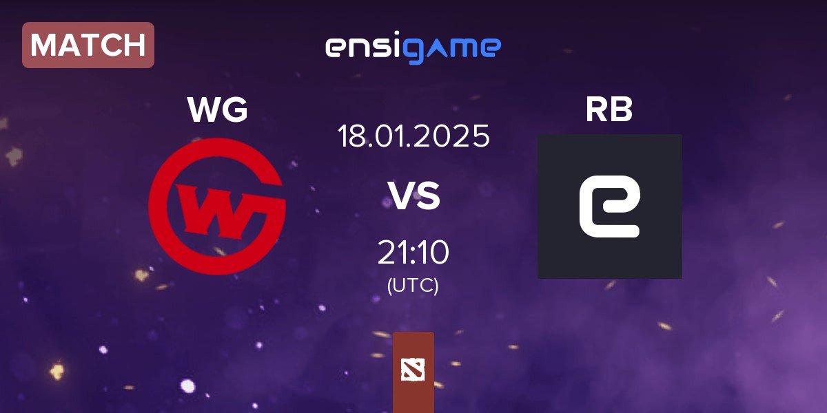 Match Wildcard Gaming WG vs Red Bulls RB | 18.01