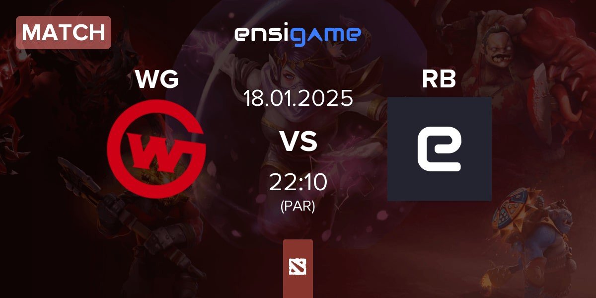 Match Wildcard Gaming WG vs Red Bulls RB | 18.01