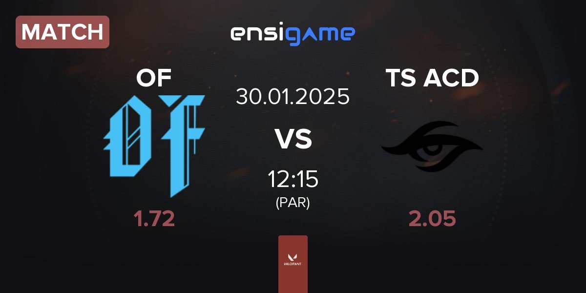 Match Oblivion Force OF vs Team Secret Academy TS ACD | 30.01