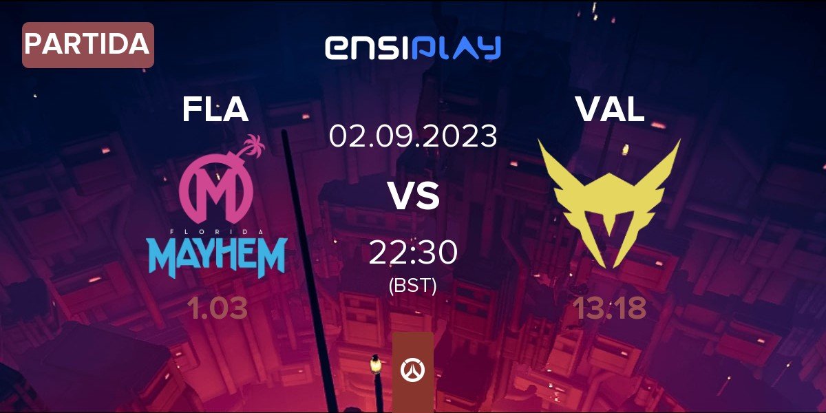 Partida Florida Mayhem FLA vs Los Angeles Valiant VAL | 02.09