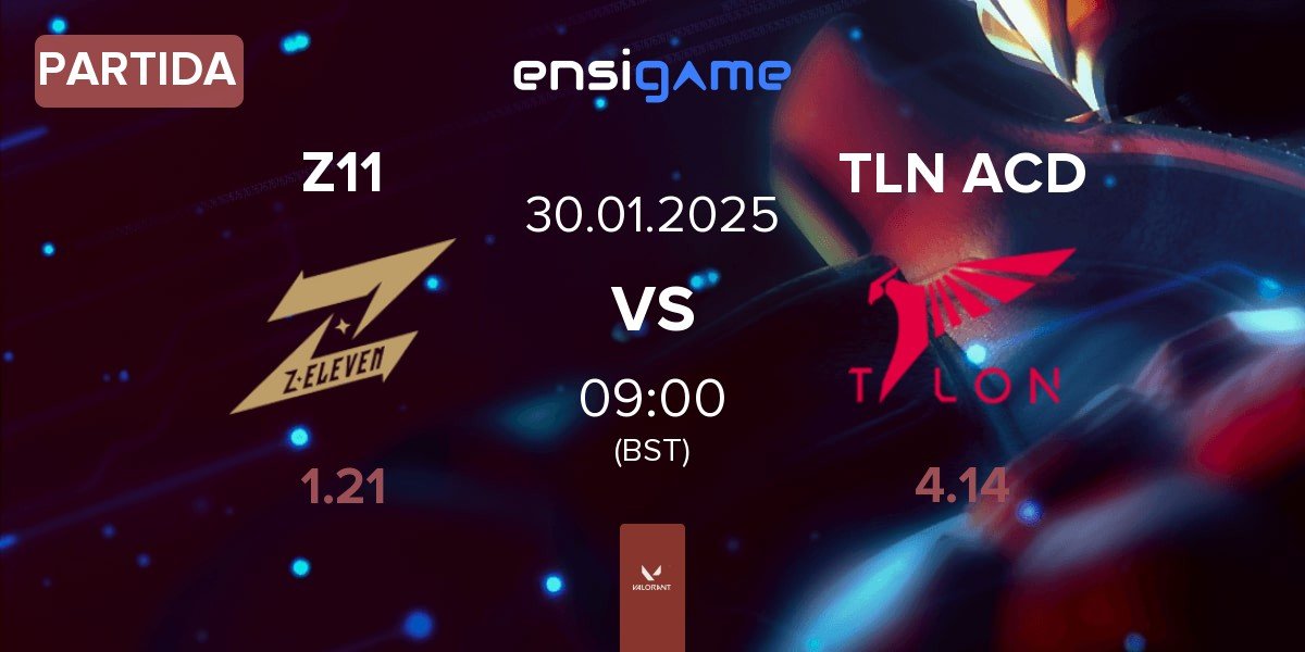 Partida Z11 vs TALON Academy TLN ACD | 30.01