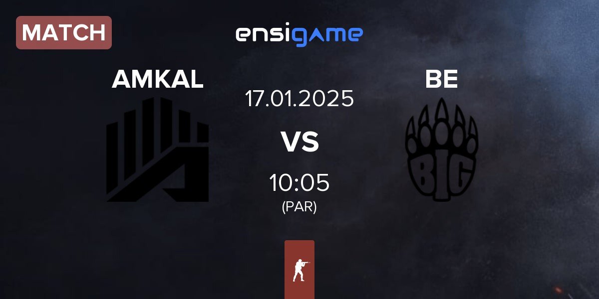 Match AMKAL vs BIG EQUIPA BE | 17.01