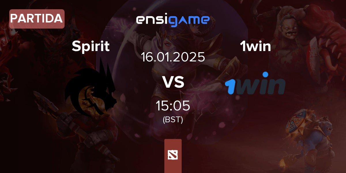 Partida Team Spirit Spirit vs 1win | 16.01