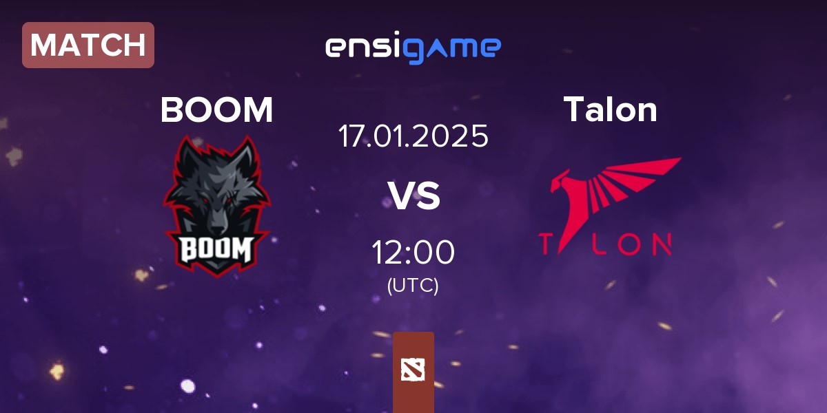 Match BOOM Esports BOOM vs Talon Esports Talon | 17.01